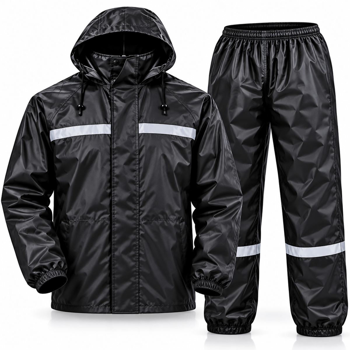 Kit impermeable + bota + tula portacasco